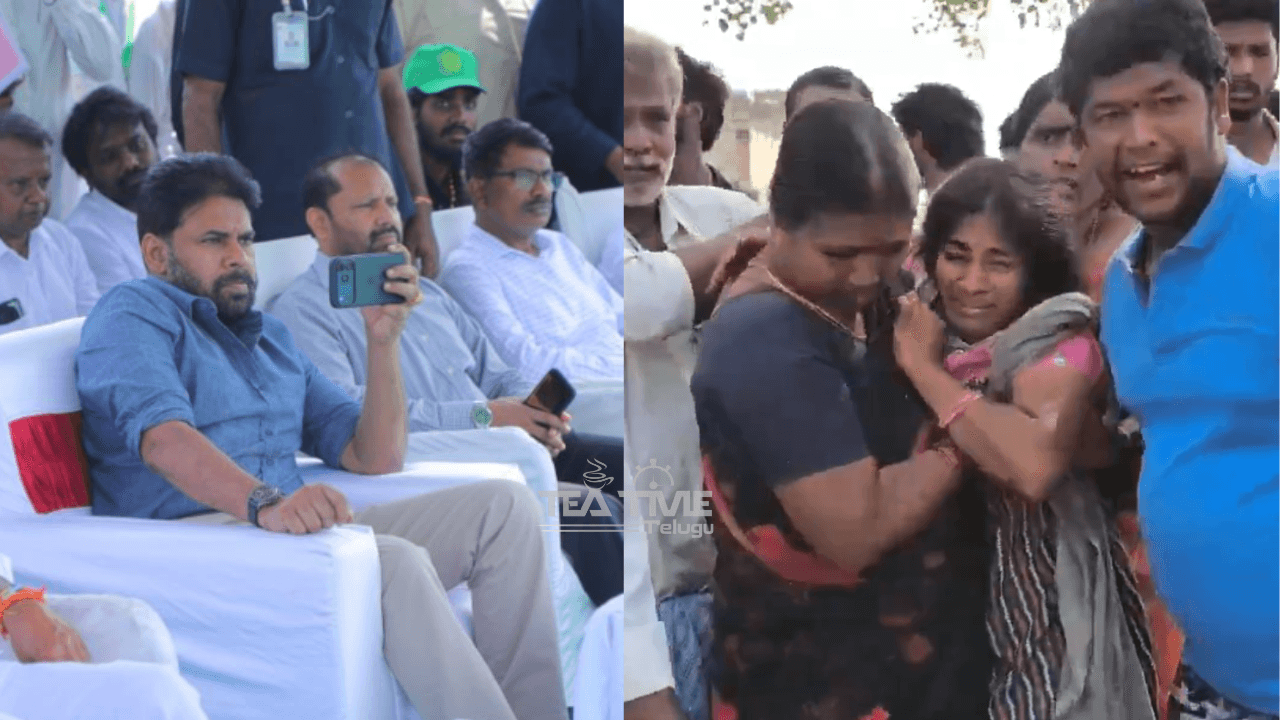 పవన్ కళ్యాణ్ చిత్తూరు పర్యటనలో గాయపడిన మహిళ 