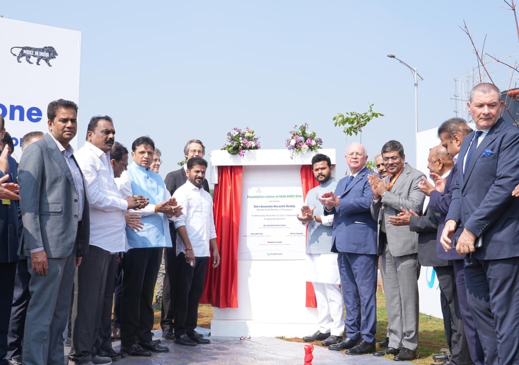 సాఫ్రాన్‌ కంపెనీ కి ధన్యవాదాలు  -హైదరాబాద్ ను సెలక్ట్ చేసుకోవడం పై హర్షం