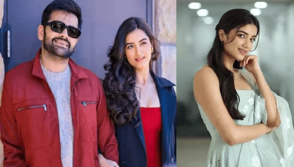 అమెరికాలో రామ్-భాగ్యశ్రీ చెట్టా పట్టాల్.. ఫోటోలు వైరల్