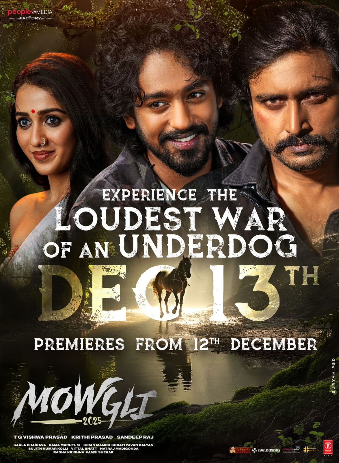 13 న మోగ్లీ మూవీ రిలీజ్‌...