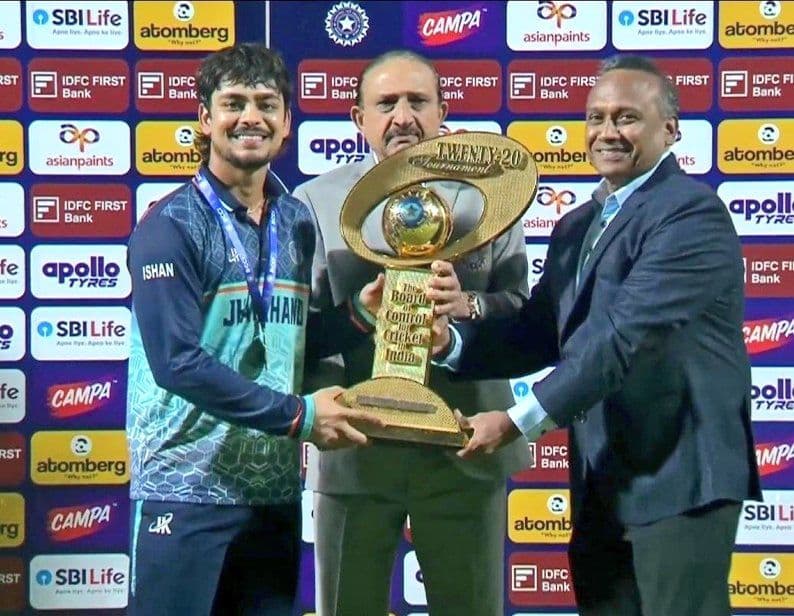 సయ్యద్ ముస్తాక్ అలీ ట్రోఫీని గెలిచిన ఝార్ఖండ్