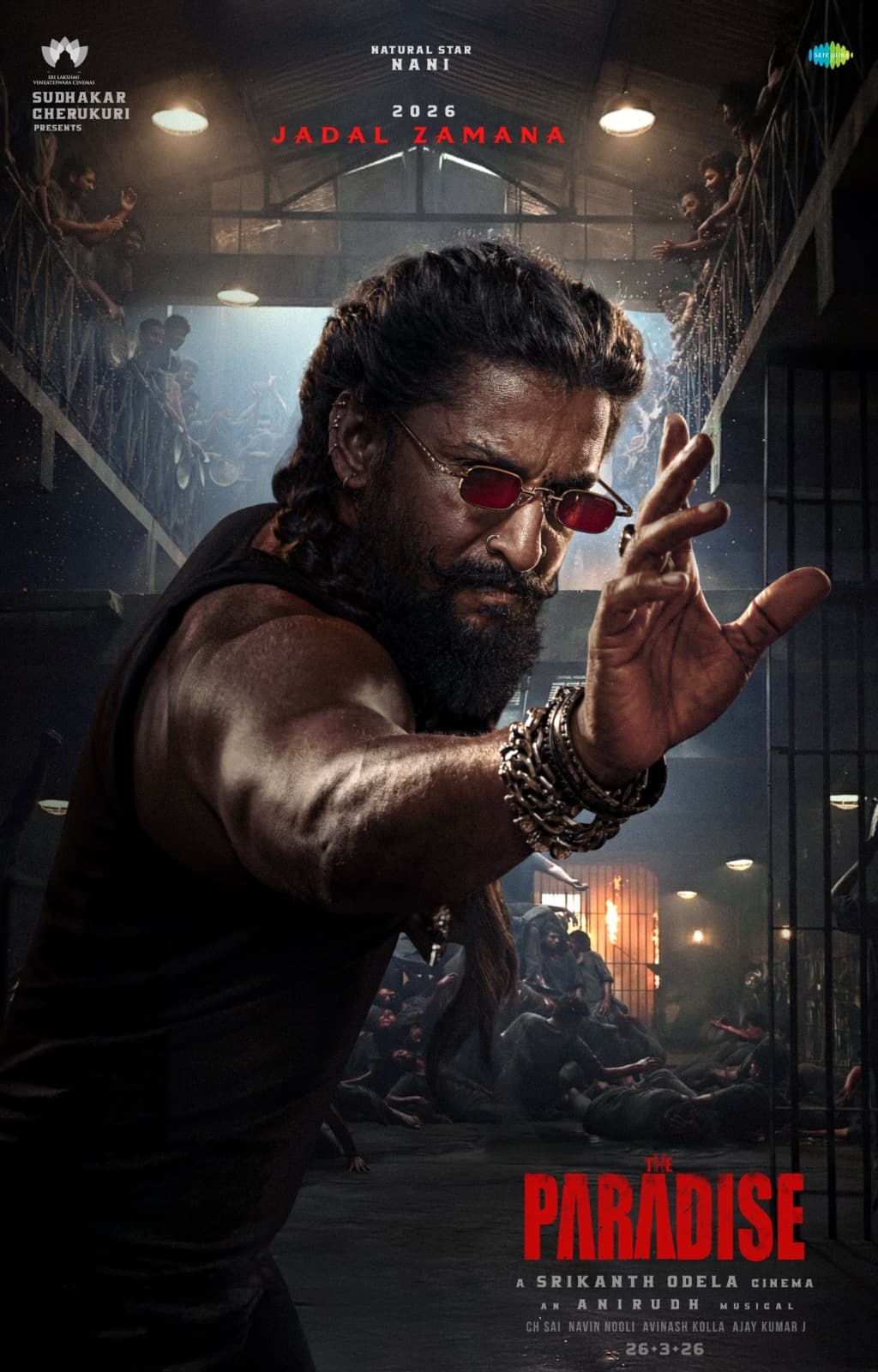 ది ప్యారడైజ్‌: జైలు ఫైట్‌లో నాని బీస్ట్ మోడ్!