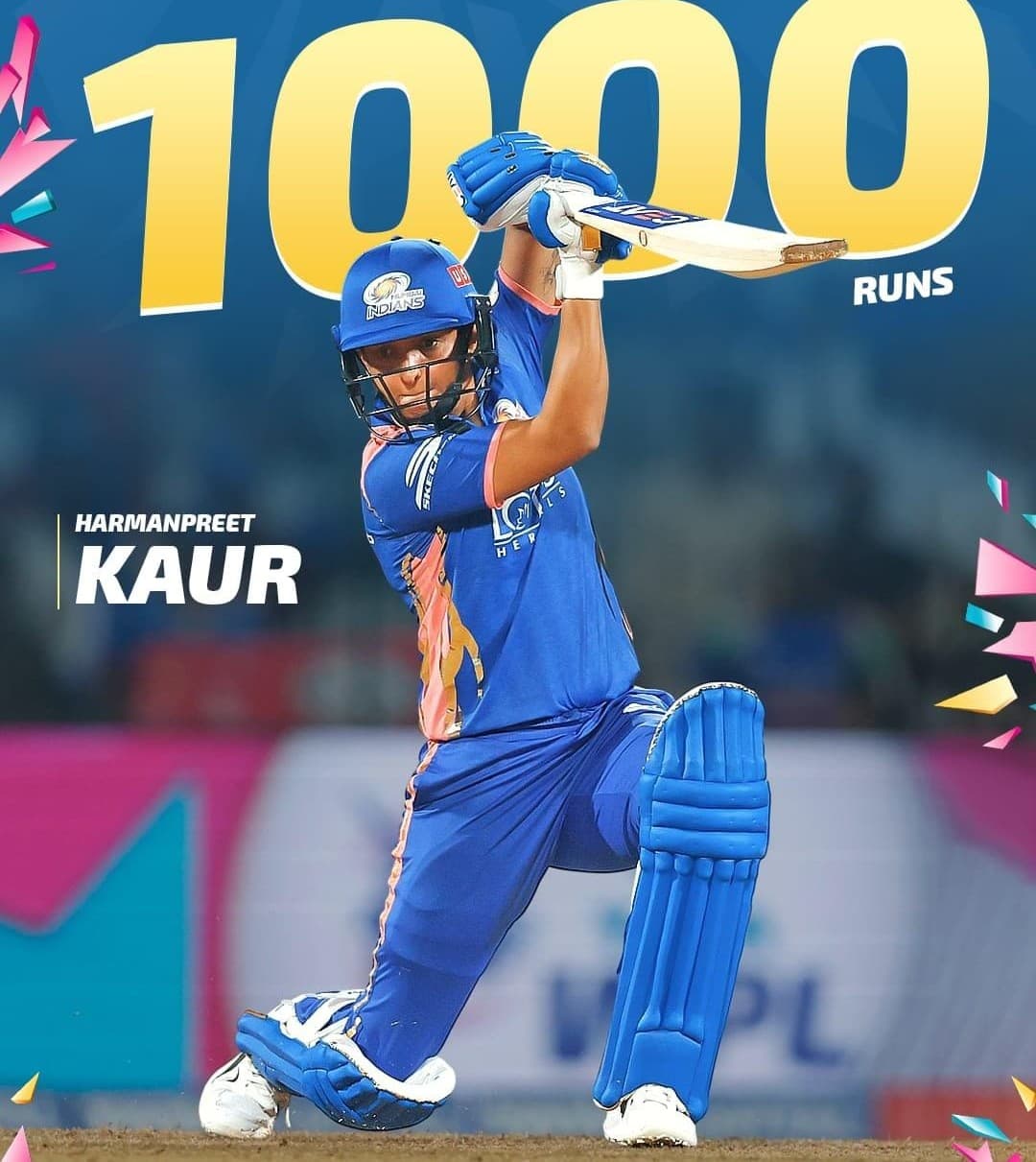 WPL లో ముంబై కెప్టెన్, టీమ్ ఇండియా ప్లేయర్ హర్మన్‌ప్రీత్ కౌర్  ఘనత!.. 