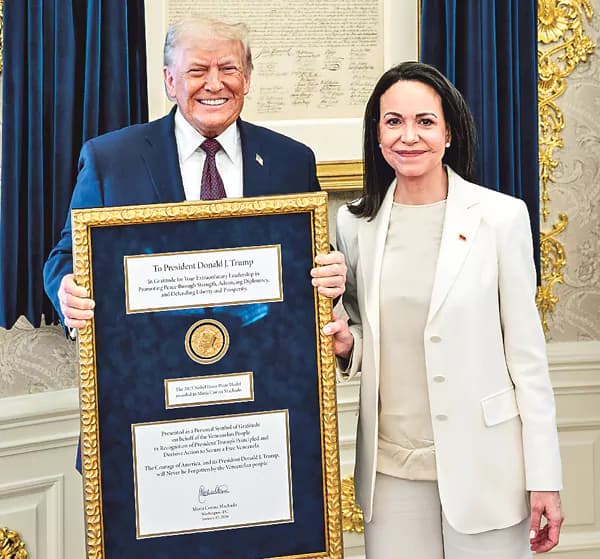 ట్రంప్‌కు నోబెల్ బహుమతి అందజేతపై వివాదం