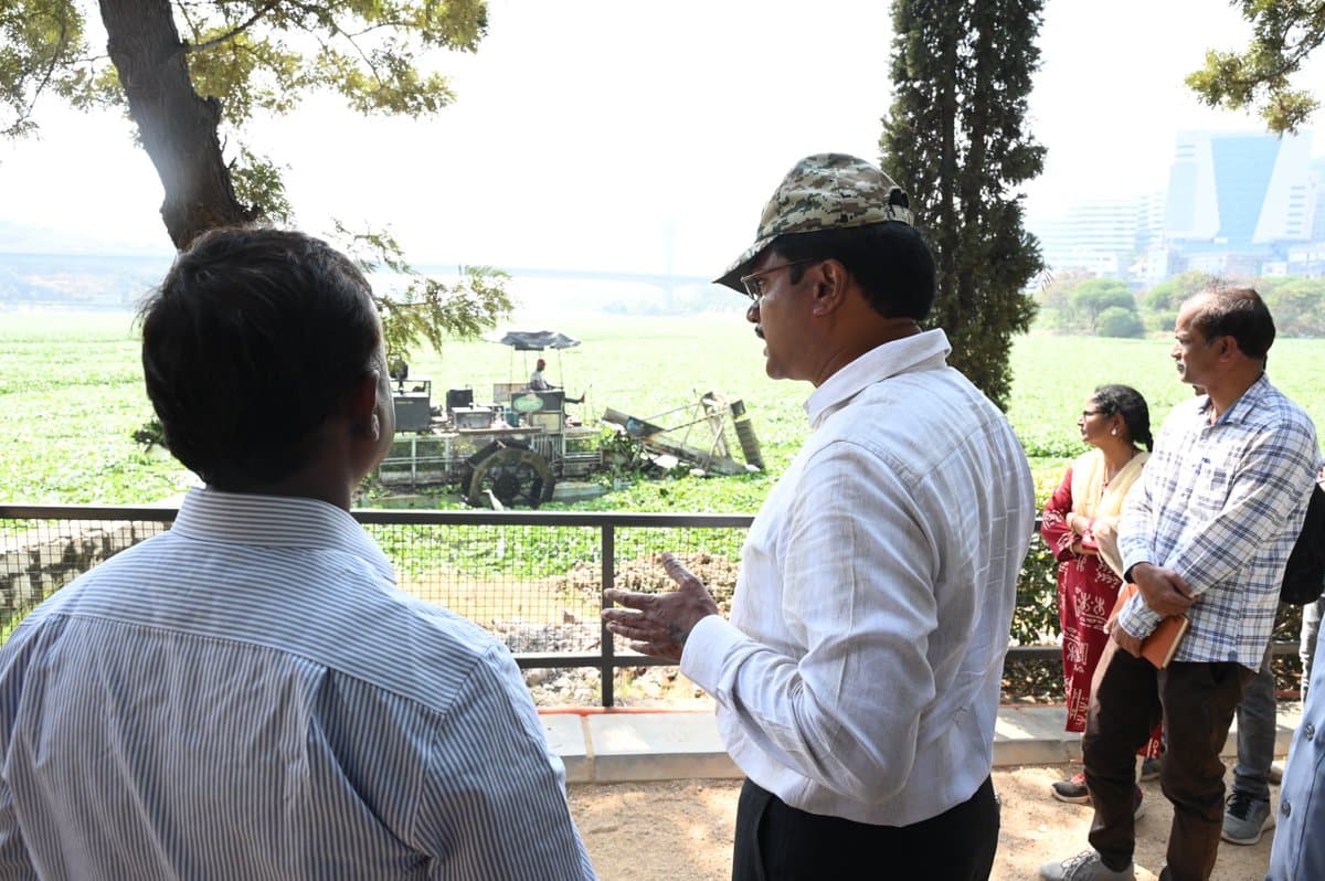 దుర్గం చెరువు పై హైడ్రా న‌జ‌ర్‌