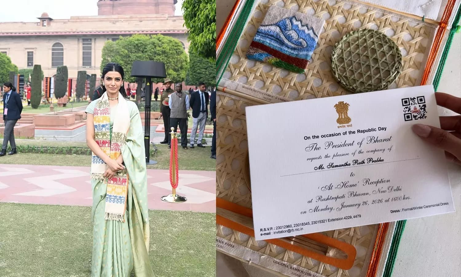 ‘ఎట్ హోమ్’ రిసెప్షన్‌లో  సామ్