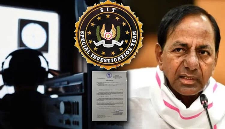 ఫోన్ ట్యాపింగ్ కేసులో కేసీఆర్‌కు మరోసారి సిట్ నోటీసులు?