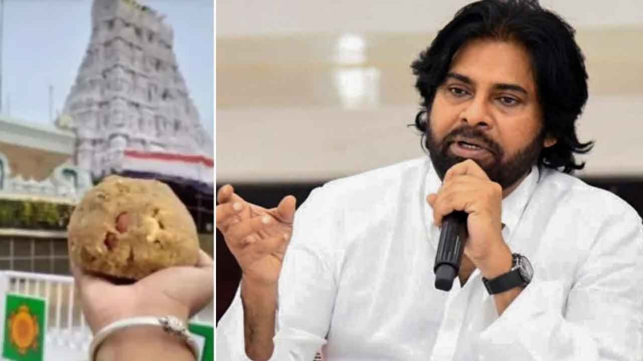 లడ్డూ నెయ్యిలో బీఫ్‌, పంది కొవ్వు, ఫిష్ ఆయిల్ ఉందని నివేదిక వచ్చింది - డిప్యూటీ సీఎం పవన్‌ కళ్యాణ్‌...