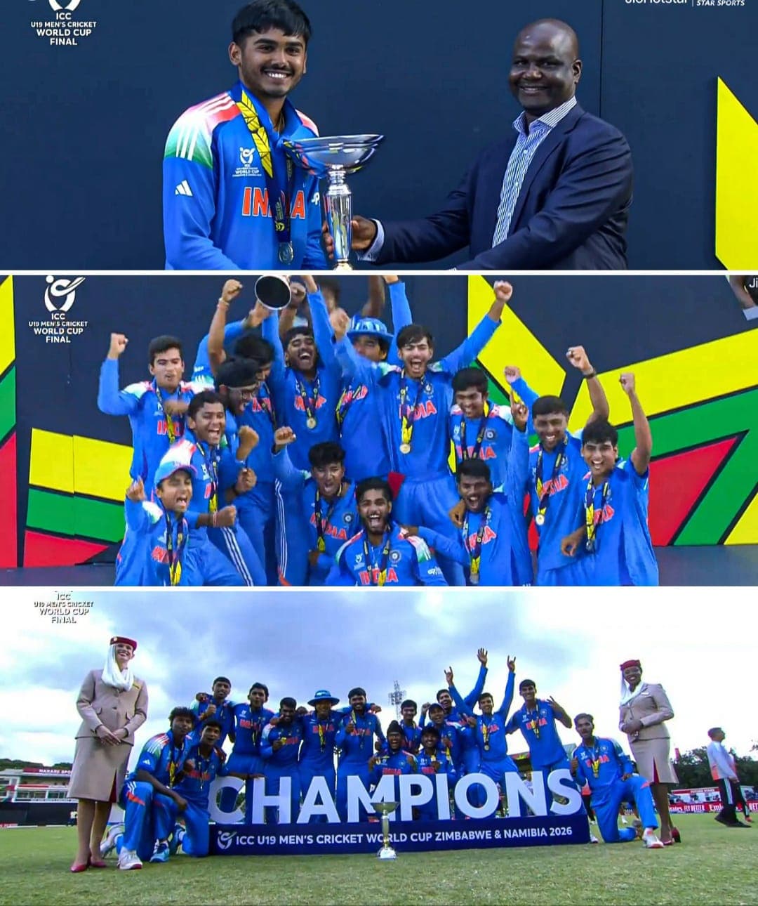 అండర్ 19 టీమ్ కు బీసీసీఐ నజరానా