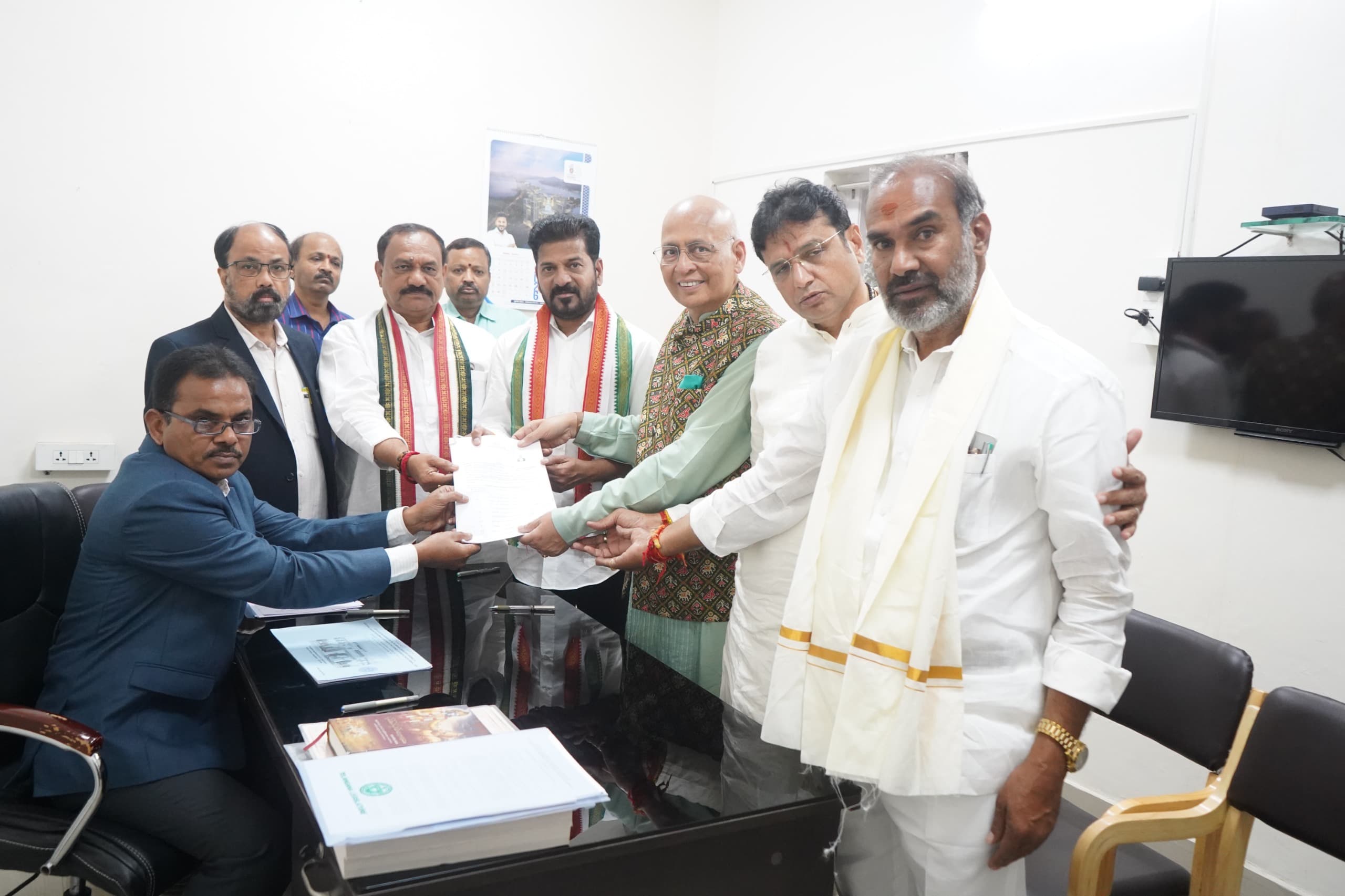 రాజ్యసభ ఎంపీ నామినేషన్ లో పాల్గొన్న సీఎం రేవంత్