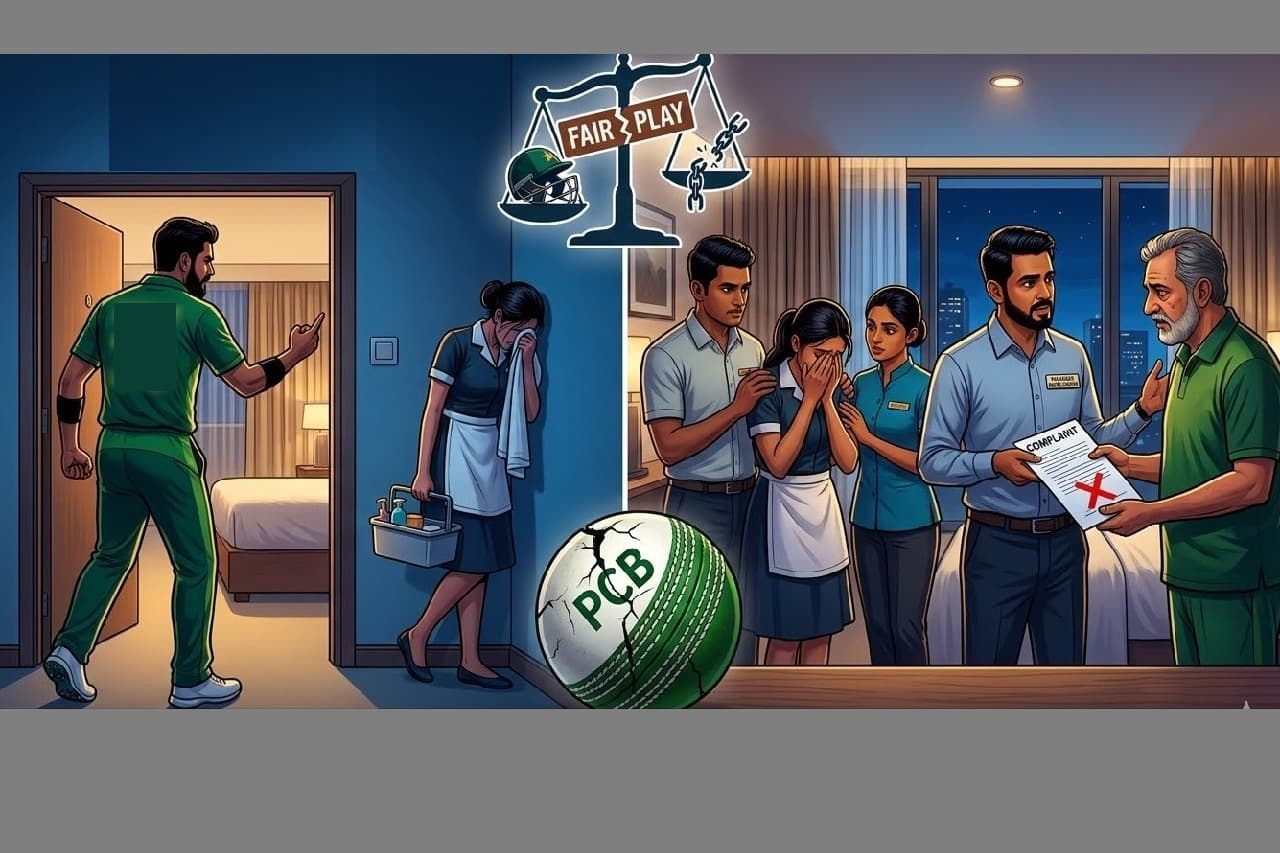 శ్రీలంక హోటల్‌లో పాక్ క్రికెటర్ వ్యవహారం...ఫైన్ విధింపు