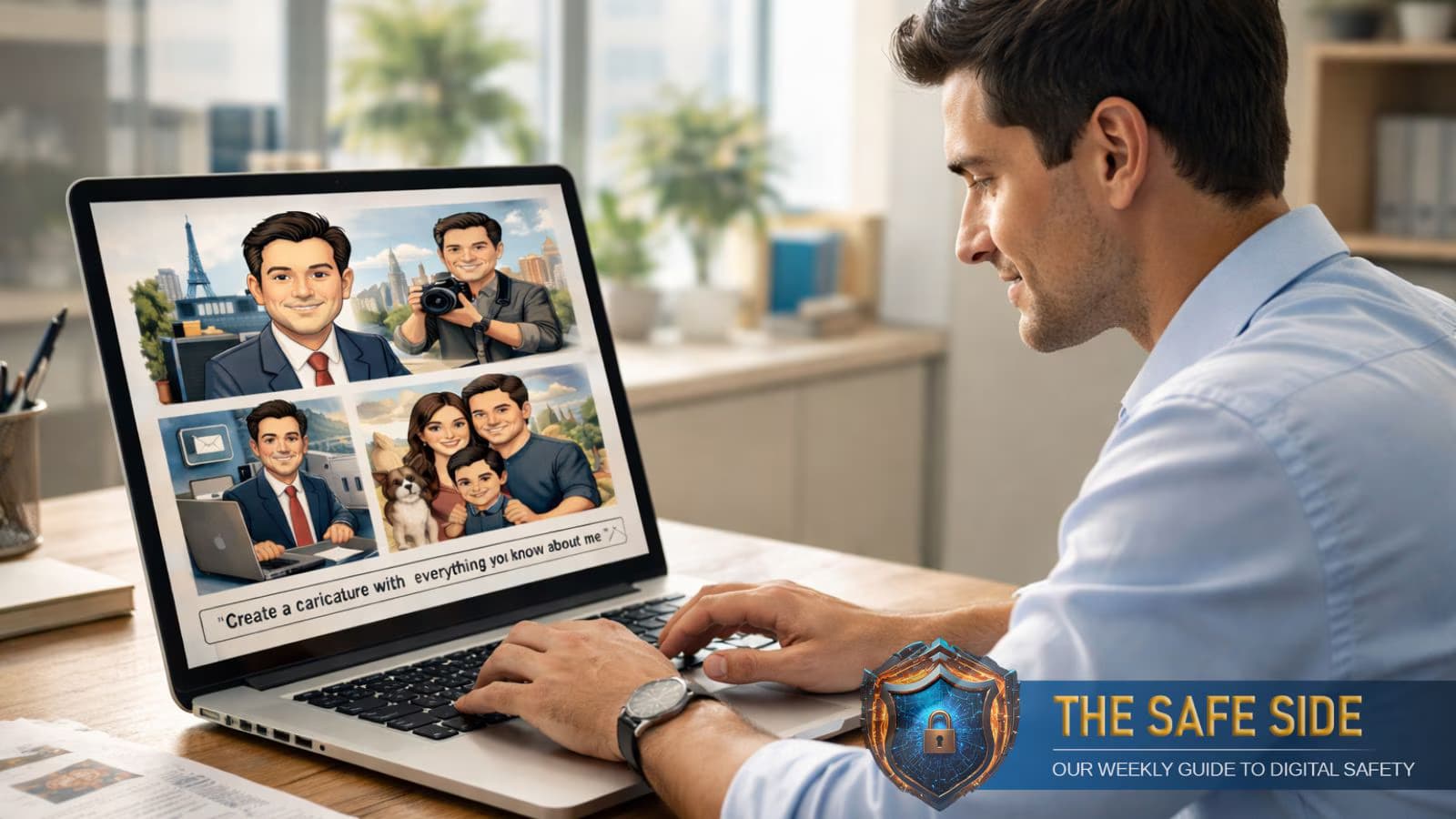 AI క్యారికేచర్ ట్రెండ్‌తో డిజిటల్ మోసాల ప్రమాదం