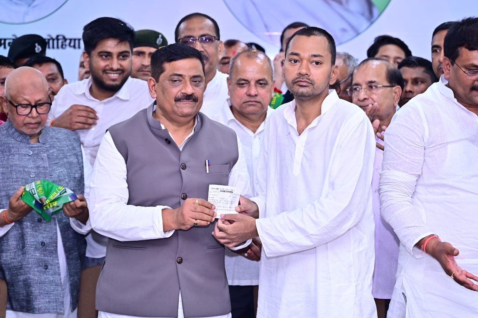 జేడీయూలో చేరిన నితీశ్ కుమార్ కుమారుడు