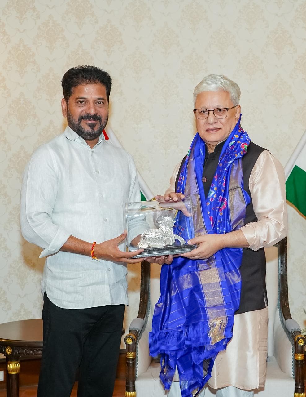 గవర్నర్ జిష్ణు దేవ్ వర్మకు ఘన వీడ్కోలు