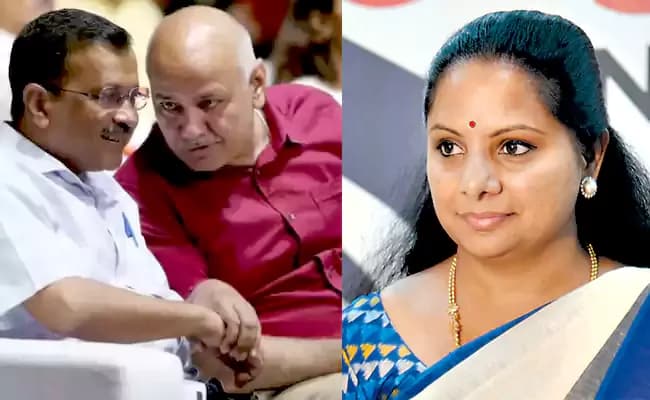 దిల్లీ మద్యం కేసు.. కేజ్రీవాల్, సిసోదియా, కవితలకు హైకోర్టు నోటీసులు