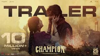 చాంపియన్ ఆఫిషియల్ ట్రైలర్ | రోషన్ | అనస్వర రాజన్ | ప్రదీప్ | మిక్కీ జే మేయర్ | డిసెంబర్ 25 విడుదల
