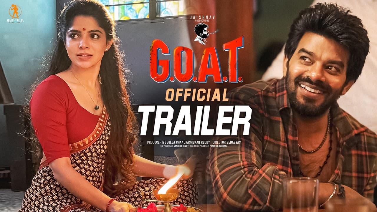 G.O.A.T - అధికారిక ట్రైలర్ | సుడిగాలి సుధీర్ | దివ్య భారతి | నరేష్ కుప్పిలి | లియోన్ జేమ్స్