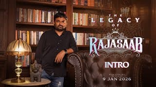 The Legacy of #TheRajaSaab – ఇంట్రో | ప్రభాస్ | మారుతి | థమన్ | టి.జి. విశ్వ ప్రసాద్ | జనవరి 9, 2026