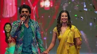  భీమవరం బాల్మా సాంగ్ లాంచ్‌లో హీరో నవీన్ పోలిశెట్టి & మీనాక్షి చౌదరి రంగస్థలం!