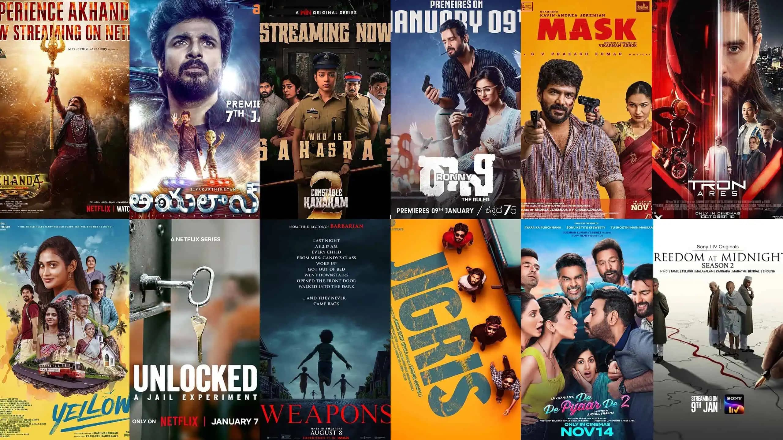 ఈ వారం ఓటీటీలో కొత్త సినిమాలు & వెబ్ సిరీస్లు