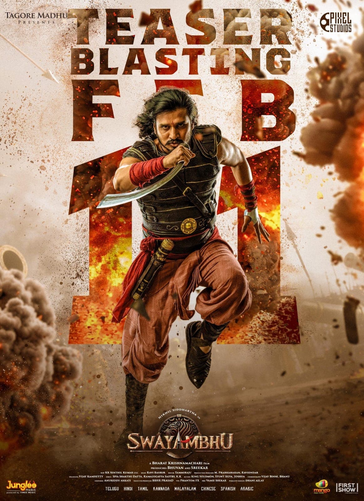 ఈ నెల 11న ‘స్వయంభు’ టీజర్ విడుదల!